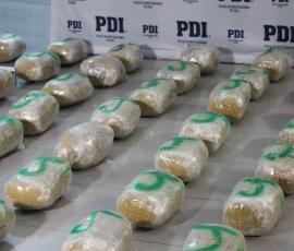 Chañaral: Fiscalía y PDI desarticulan banda criminal y logran incautar más de 90 kilos de cannabis