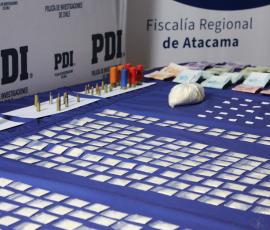 Copiapó: Operativo MT-0 desarticuló clan familiar dedicado al microtráfico de drogas