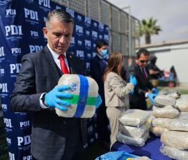 Despliegue operativo permite incautar 345 kilos de cannabis que estaban ocultos en plena pampa