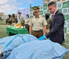 Récord histórico: Fiscalía Regional de Antofagasta superó las 101 toneladas de drogas incautadas en 31 meses