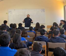 Freirina: Fiscalía realizó charla educativa a estudiantes sobre denuncias y responsabilidad penal adolescente