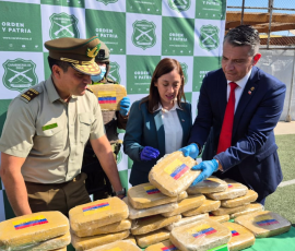 Región totalizó 41,3 toneladas de drogas incautadas y superó los decomisos realizados durante todo el año pasado
