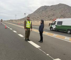 Chañaral: Fiscalía ordena diligencias investigativas por fatal atropello en la ruta 5 norte