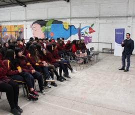 Copiapó: Fiscalía Local realizó charla preventiva a estudiantes del Colegio Alicanto