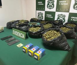 Domeyko: Carabineros detuvo a conductor por delito de tráfico y Fiscalía obtuvo su prisión preventiva