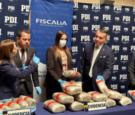 Estrategia de control fronterizo permite incautar 546 kilos de cannabis en rutas del interior