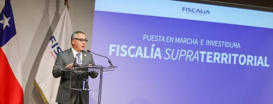 Ministerio Público realiza investidura del Fiscal Jefe de la Fiscalía Supraterritorial e inicia funciones de nueva unidad especializada