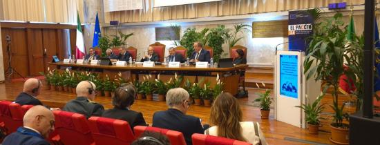 Fiscal Nacional expone en Palermo sobre la expansión en Europa de redes criminales de América Latina y el caso chileno